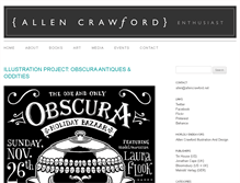 Tablet Screenshot of allencrawford.net
